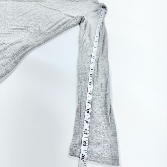 B.L.Q. grey bodycon midi length long sleeve stretch contour dress 0 - Picture 9 of 11